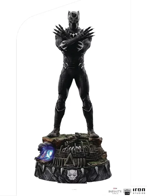 Marvel Avengers Inf Sg Black Panther Deluxe Art Scale 1/10 Statue