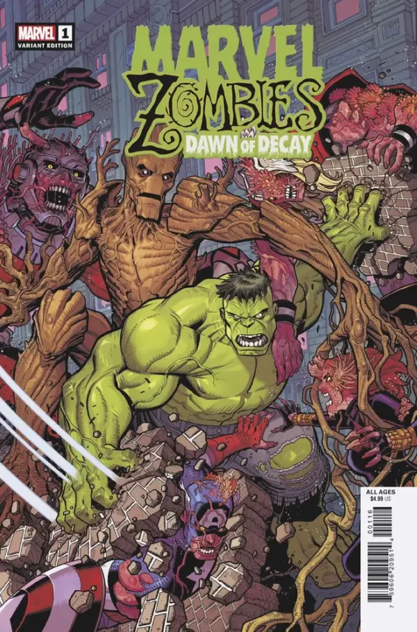 Marvel Zombies Dawn of Decay #1 (of 4) ((Retailer 25 Copy Incentive Variant) Variant)