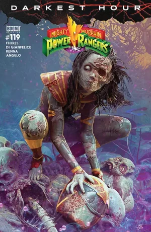 Mighty Morphin Power Rangers #119 (Cover B - Dark Grid Variant) Barend