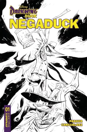 Negaduck #1 (Cover K - (Retailer 15 Copy Incentive Variant) Lee Line Art)