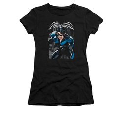 Nightwing DC Comics Shirt A Legacy Juniors Black Tee T-Shirt