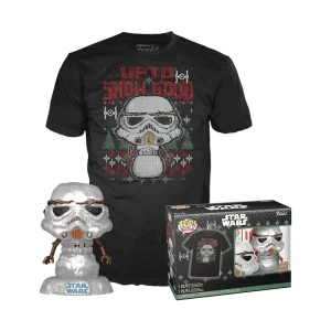 POP&tee Star Wars Holiday Stormtrooper(mt)- Xs