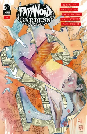 Paranoid Gardens #6 (David Mack Variant Cover)