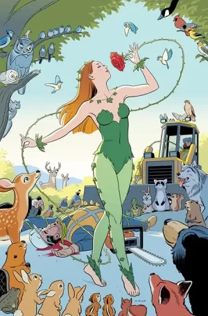 Poison Ivy #22 (Cover C - R Kikuo Johnson Card Stock Variant)