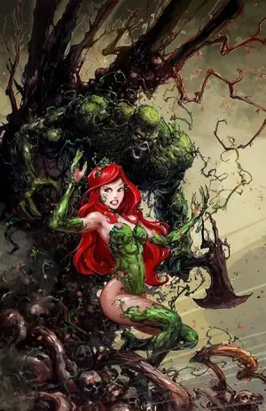 Poison Ivy Swamp Thing Feral Trees #1 (Cover C - Clayton Crain Card Stock Variant)