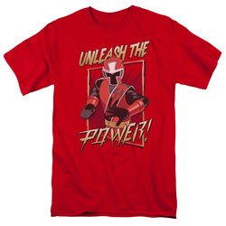 Power Rangers Ninja Steel Shirt Unleash Red T-Shirt