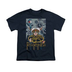 Power Rangers Shirt Kids Rita Ranger Navy T-Shirt