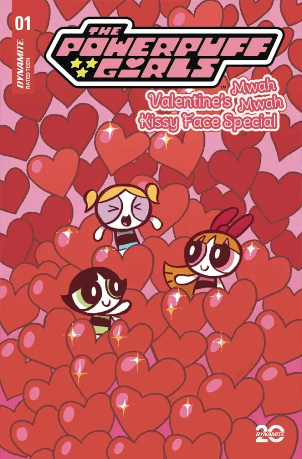 Powerpuff Girls Valentines Kissy Face Sp #1 (Cover C - Ganucheau)