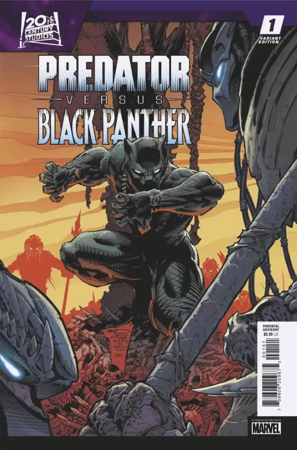 Predator vs Black Panther #1 (of 4) (Philip Tan Variant)