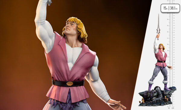 Prince Adam Masters of the Universe 1:10 Scale Statue