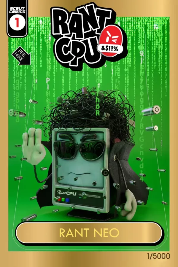 Rant Cpu #1 (Cover E - Mk Perker Rant Neo Garbage Pail Kids Homage Variant Cover)