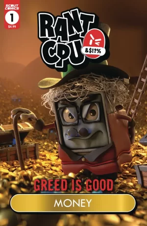 Rant Cpu Greed Is Good #1 (Cover B - Money Garbage Pail Homage)