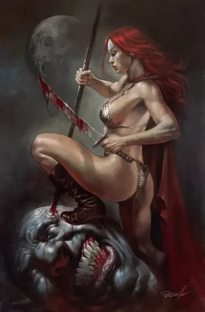 Red Sonja 2023 #17 (Cover K - Parrillo LTD Virgin)