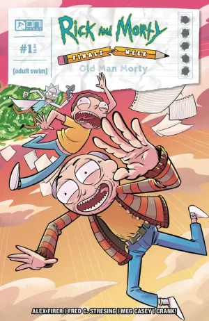 Rick and Morty Finals Week Old Man Morty #1 Cover A