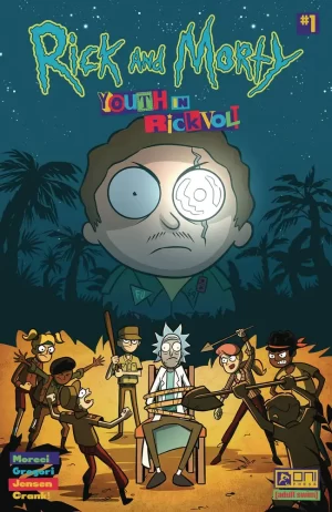 Rick and Morty Youth in Rickvolt #1 (Cover B - Burrini)