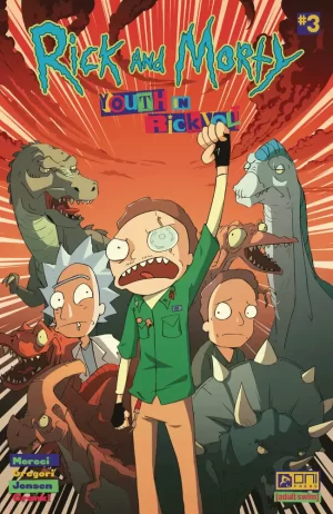 Rick and Morty Youth in Rickvolt #3 (Cover B - Hiroi De)