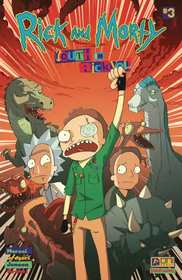 Rick and Morty Youth in Rickvolt #3 (Cover B - Hiroi De)