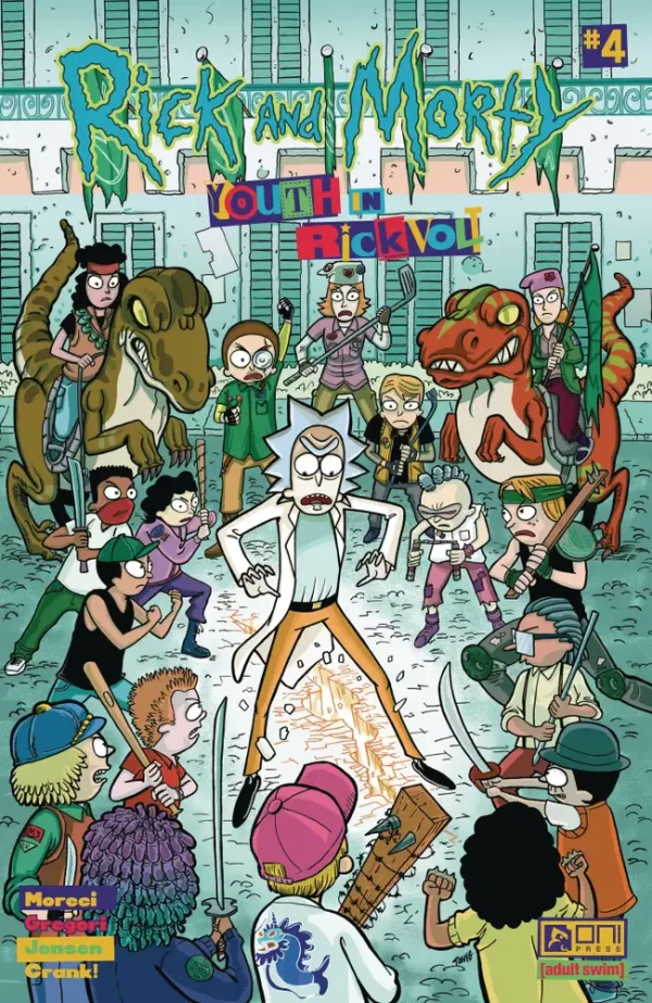 Rick and Morty Youth in Rickvolt #4 (Cover A - Gregori)