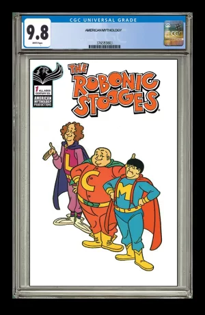 Robonic Stooges Return #1 (Cover E - Century Ltd Ed Cgc Grade 9.8)