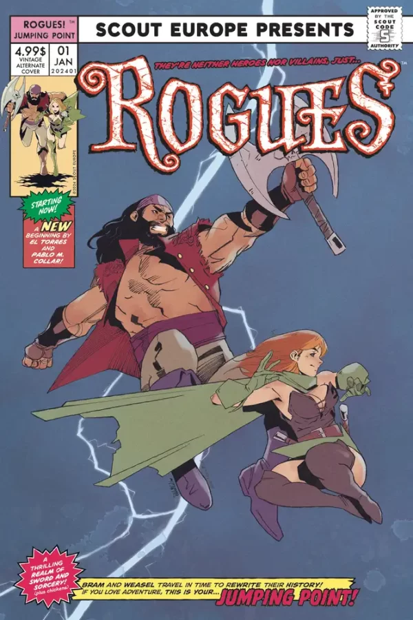 Rogues #1 (Cover B - Pablo M Collar)