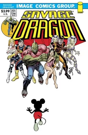 Savage Dragon #271 (Cover B - Erik Larsen 70s Trade Dress Variant)