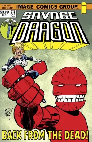 Savage Dragon #274 (Cover B - Erik Larsen 70s Trade Dress Variant)