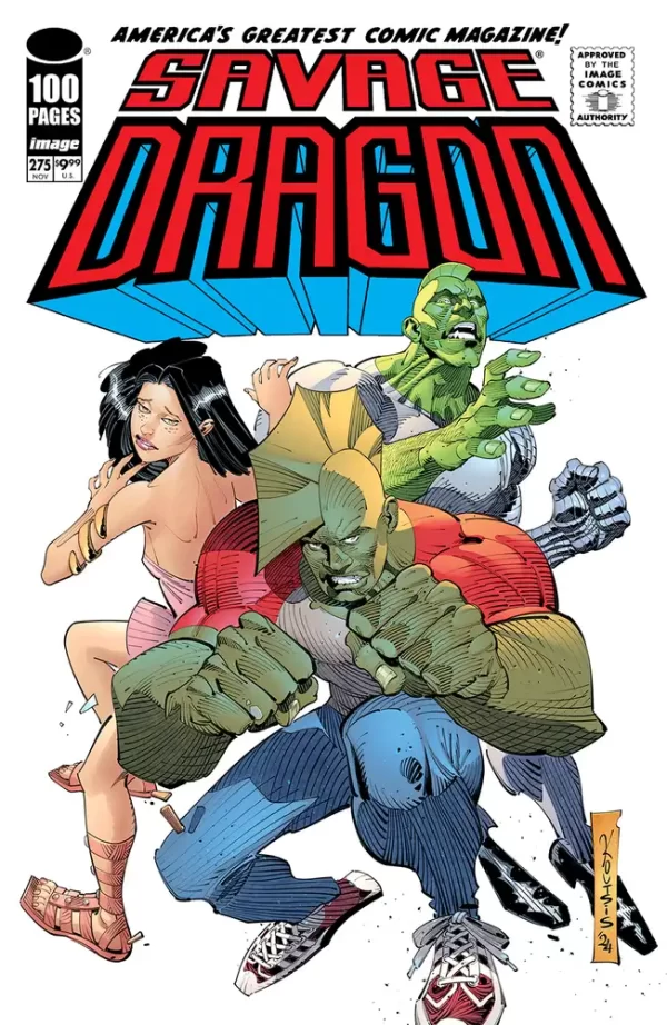 Savage Dragon #275 (Cover C - Nikos Koutsis Variant)