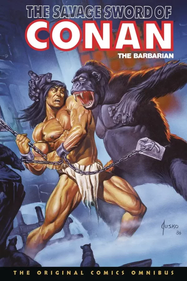 Savage Sword Conan Original Omni Dm Ed HC Vol 10