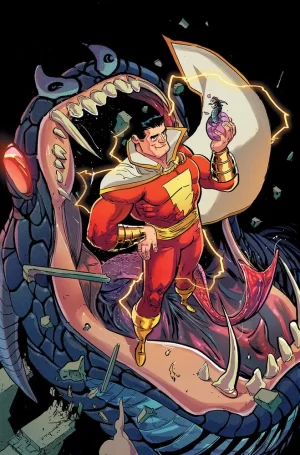 Shazam #13 (Cover B - Riley Rossmo Card Stock Variant)