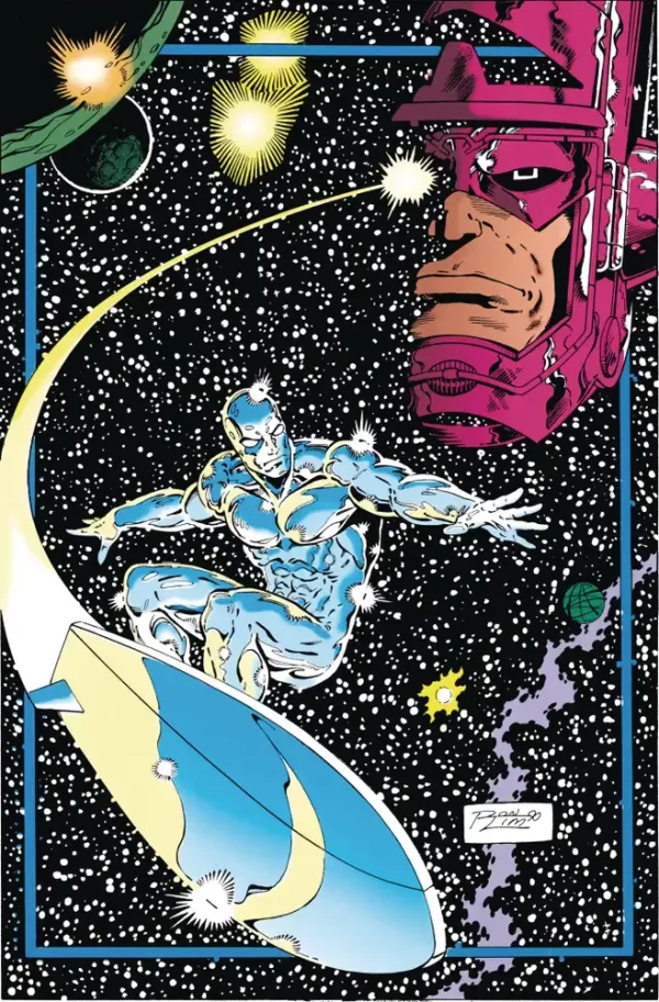 Silver Surfer Return to the Spaceways Omnibus HC Lim Cover