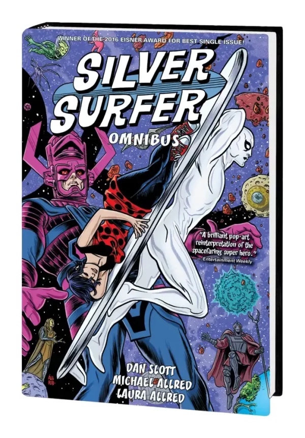 Silver Surfer Slott Allred Omnibus HC Wrpad Cover New Ptg