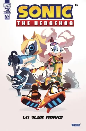 Sonic the Hedgehog #72 (Cover C - 10 Fourdraine)