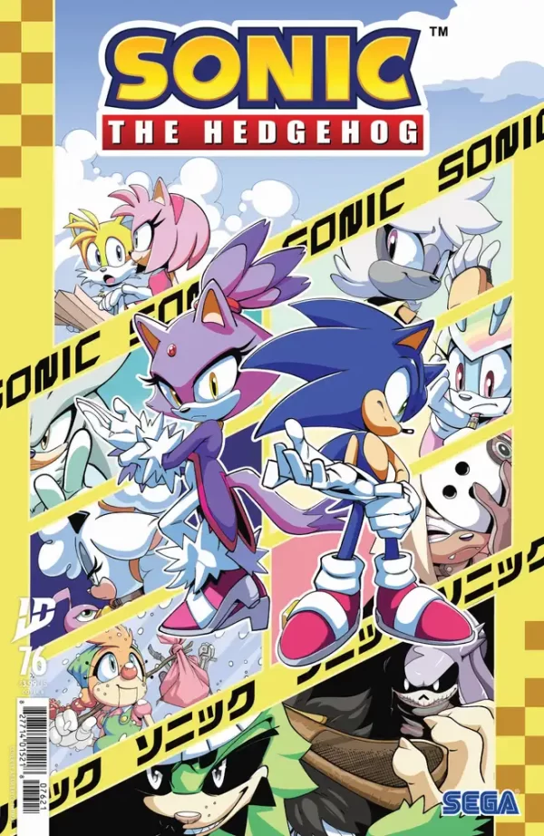 Sonic the Hedgehog #76 (Cover B - Fonseca)