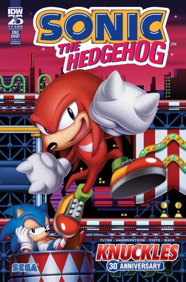 Sonic the Hedgehog Knuckles 30th Ann Special #1 (Cover B - Hughes)