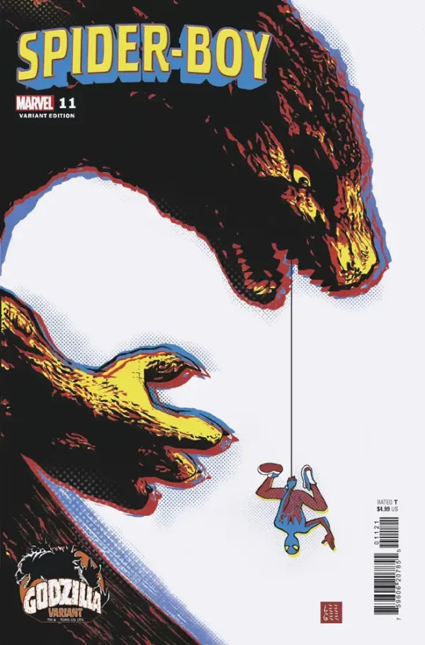 Spider-Boy #11 (Lee Garbett Godzilla Variant)