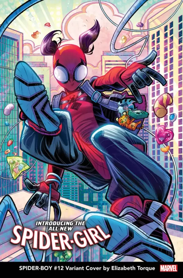 Spider-Boy #12 (Elizabeth Torque Variant)