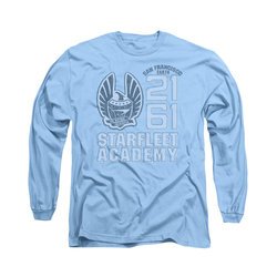 Star Trek Shirt 2161 Long Sleeve Carolina Blue Tee T-Shirt