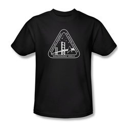 Star Trek Shirt Academy Logo Black T-Shirt