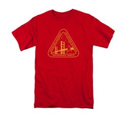 Star Trek Shirt Academy Logo Red T-Shirt