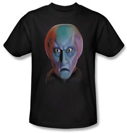 Star Trek Shirt Balok Head Adult Black Tee T-Shirt