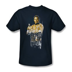 Star Trek Shirt Beam Me Up Navy T-Shirt