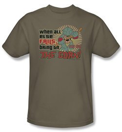 Star Trek Shirt Bring On The Gorn Adult Safari Tee T-Shirt