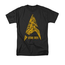 Star Trek Shirt Delta Crew Black T-Shirt