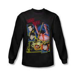 Star Trek Shirt Eye Of The Storm Long Sleeve Black Tee T-Shirt