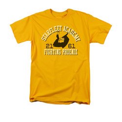 Star Trek Shirt Fighting Phoenix Gold T-Shirt