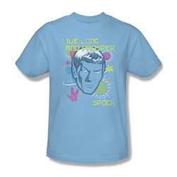 Star Trek Shirt Japanese Spock Light Blue T-Shirt