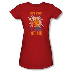 Star Trek Shirt Juniors I Got This Red T-Shirt