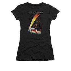 Star Trek Shirt Juniors Insurrection Black T-Shirt