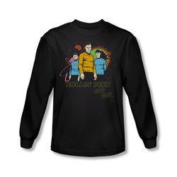 Star Trek Shirt Rollin Deep Long Sleeve Black Tee T-Shirt