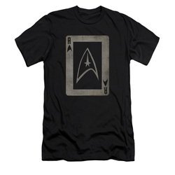 Star Trek Shirt Slim Fit Ace Black T-Shirt